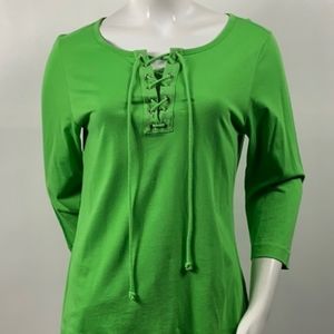 Westbound Green laced Top Size: M